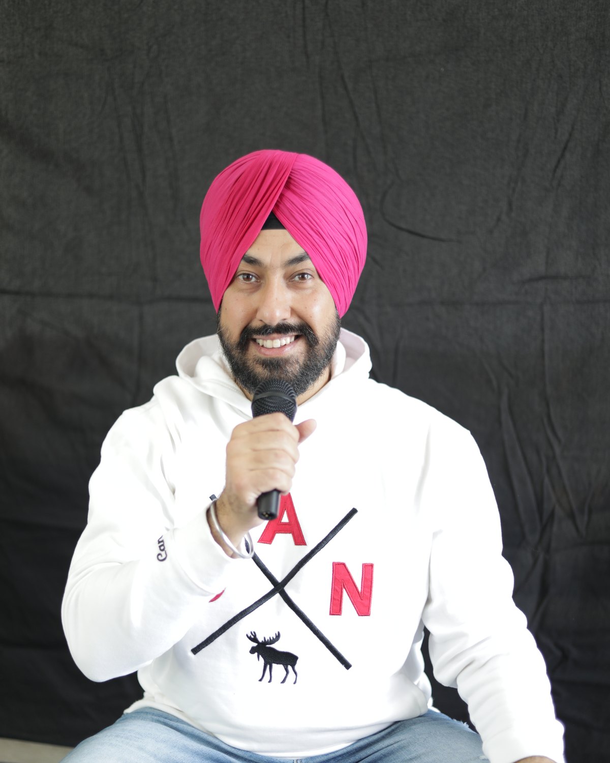 Canada Nahi Kaneda, Harmeet Singh Kohli live multilingual comedy show poster